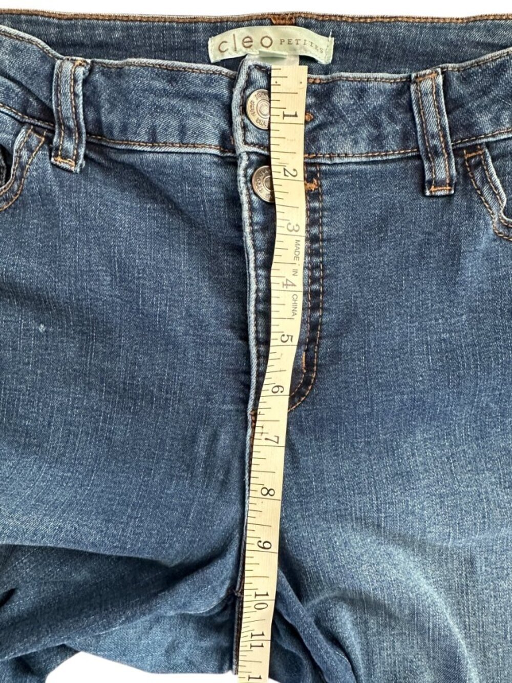 Cleo Petite Bootcut/Flare Jeans Size 12 – Stretchy & Flattering Fit - Picture 6 of 10